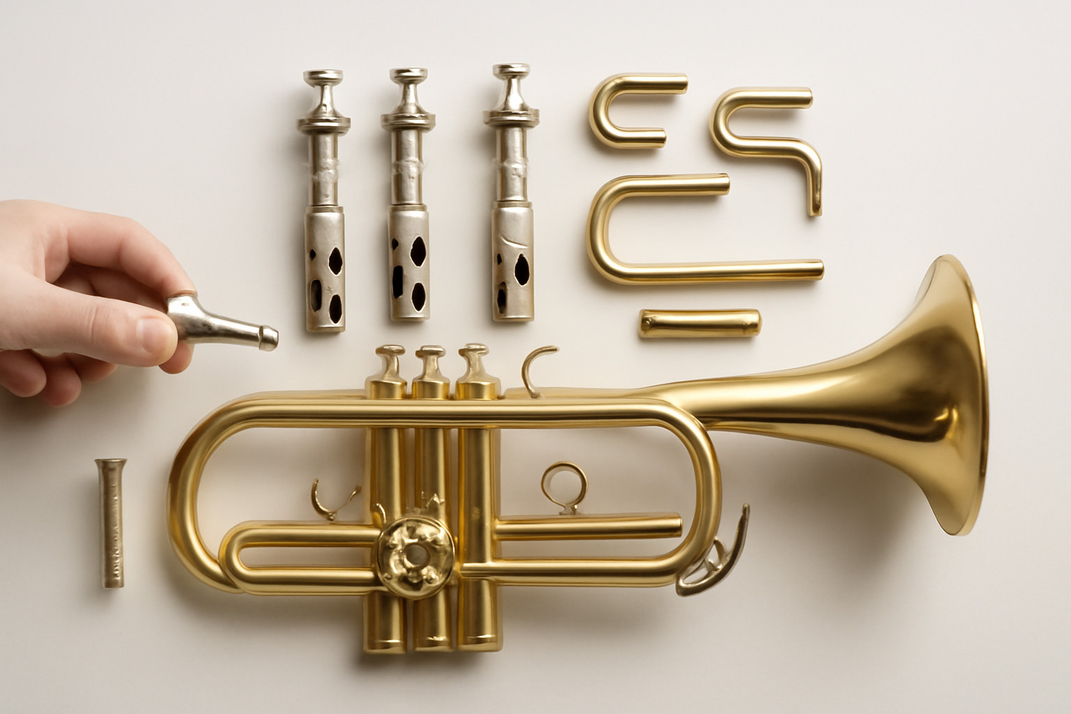 Accessoires trompette embouchure sourdine