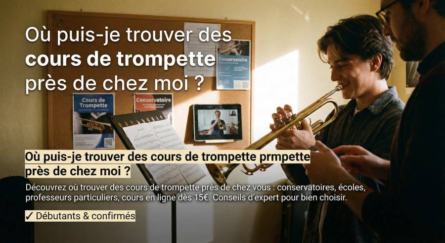 Cours de trompette